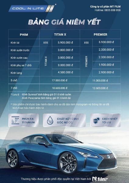 Lựa chọn hàng đầu cho phim cách nhiệt cao cấp