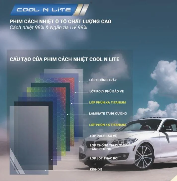 Phim cách nhiệt COOL N LITE